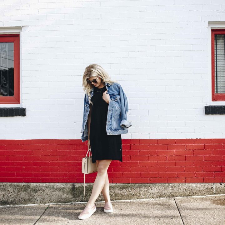 C91A1133 dress and sneakers